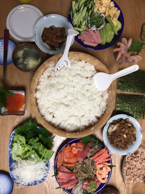 手巻き寿司パーティー 関西エース不動産