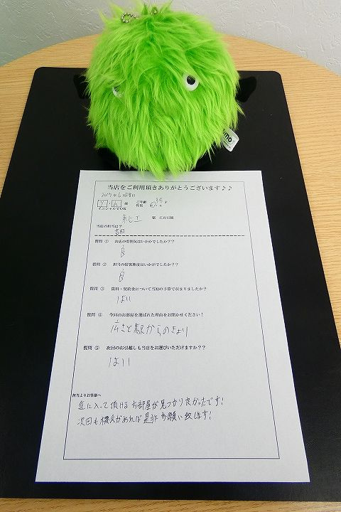 Y・H様　東比恵駅へお引越し♪♪の画像