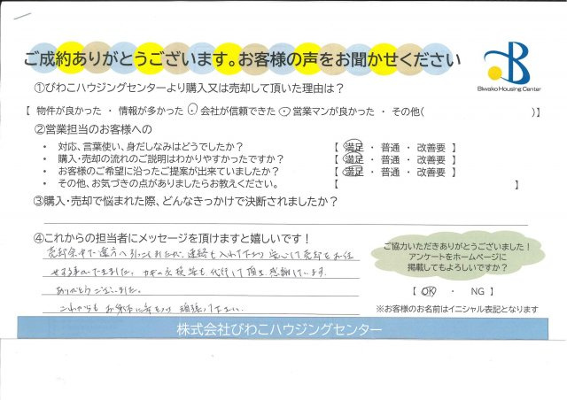 Ｙ・Ａ様の画像