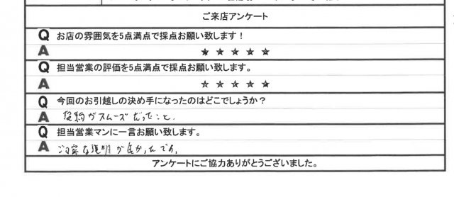 M 様の画像