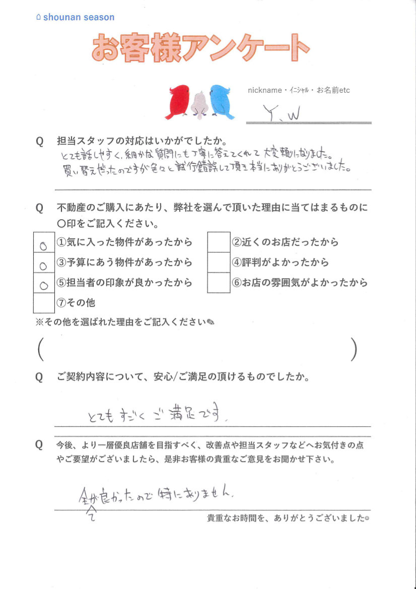 Y.W様の画像