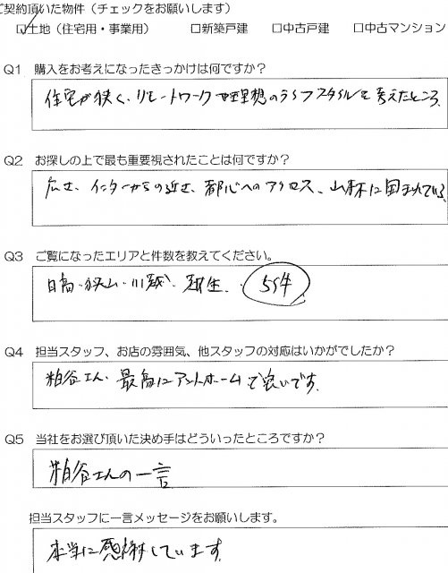 Ｍ様の画像