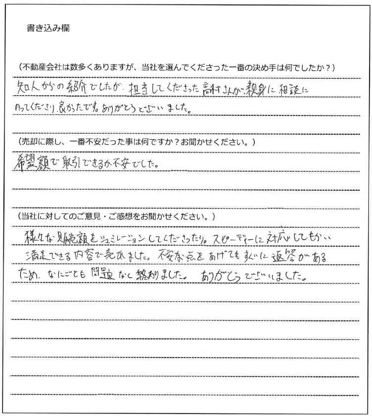 溝口 彰様(仮名)【売却】の画像
