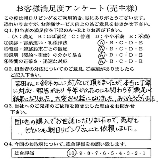 物件をご売却頂きました.S.K様の画像