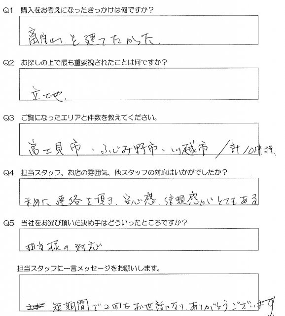 Ｔ様の画像