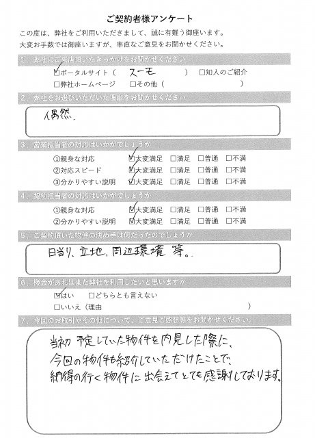 賃貸ご契約者様の画像