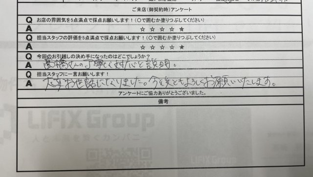 U 様の画像