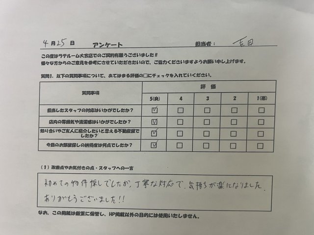 Yさまの画像