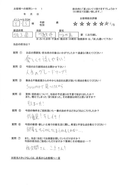 レインボーホーム上福岡店　佐久間　T.Rの画像