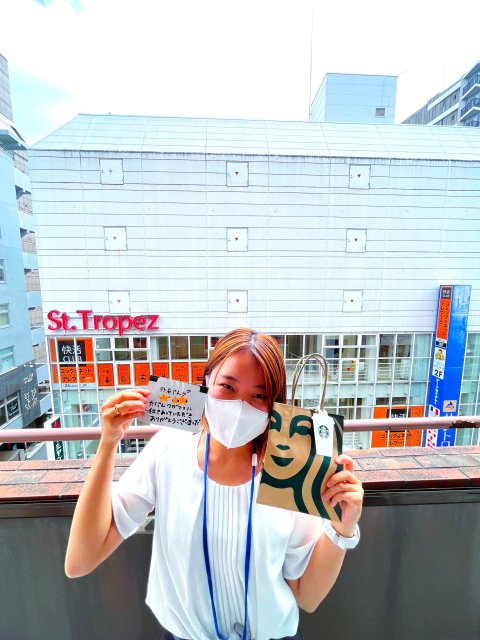 レインボーホーム松戸店　スタバをいただきました！の画像