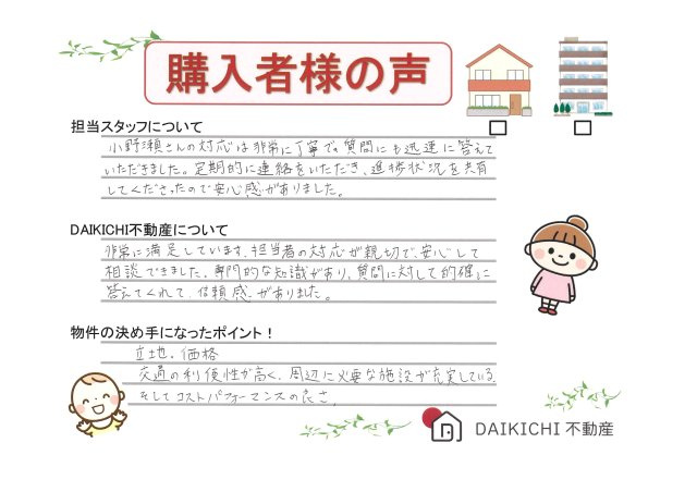【購入】Y.C様の画像