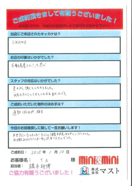 TA様の画像