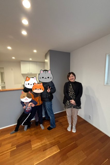 中古戸建ご購入のお客様の画像