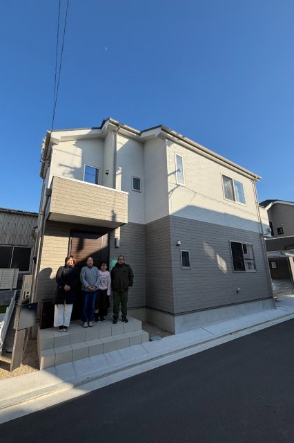 新築戸建ご購入のお客様の画像