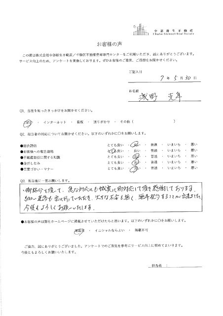浅野さまの画像