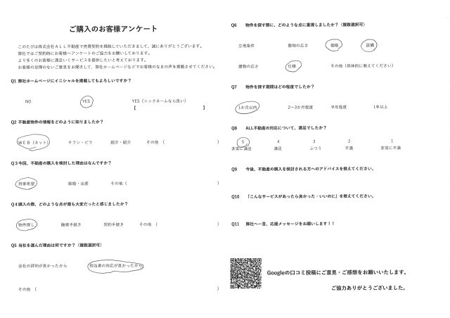 購入されたS様の画像