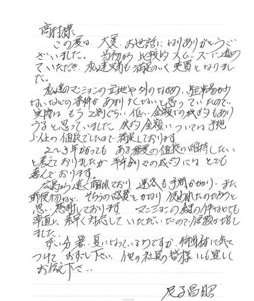 尼子 昌昭様【売却】の画像