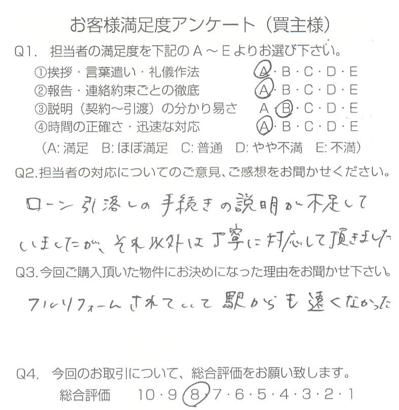 物件をご購入頂きました：Y.T様・A.T様 の画像
