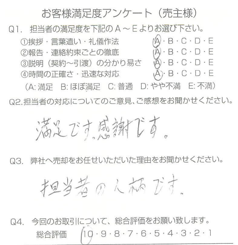 物件をご売却頂きました：K.S様の画像