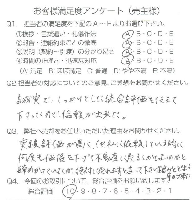 物件をご売却頂きました：S.I様の画像