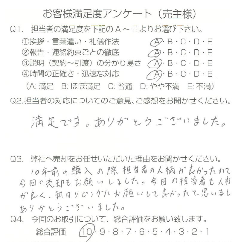 物件をご売却頂きました：S.M様の画像