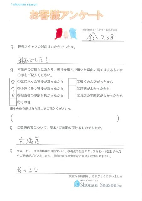 鈴238様の画像