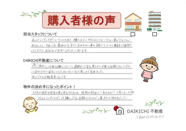 【購入】M・K様の画像