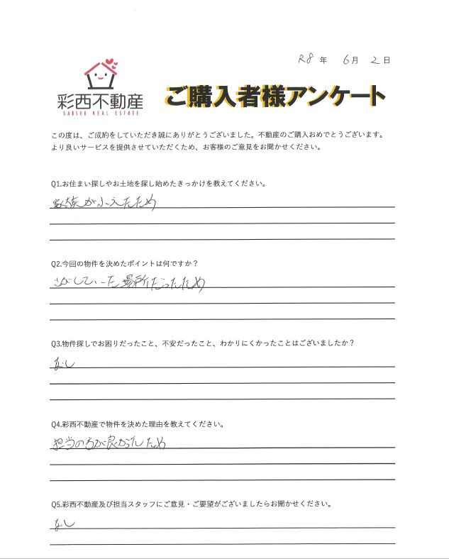 2026/6/2 千葉県松戸市中古戸建 ご購入 M様の画像
