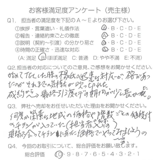 物件をご売却頂きました：N.N様の画像