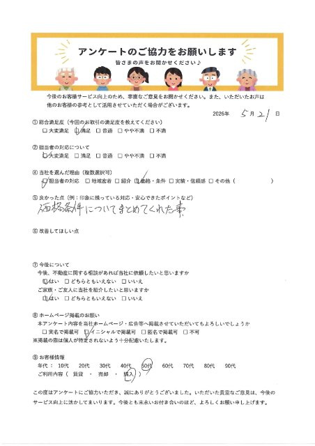 R8年5月21日　土地の購入【I・H様】の画像
