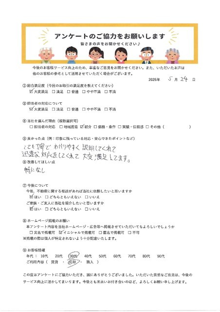 R8年5月24日　住宅の売却【K・T様】の画像
