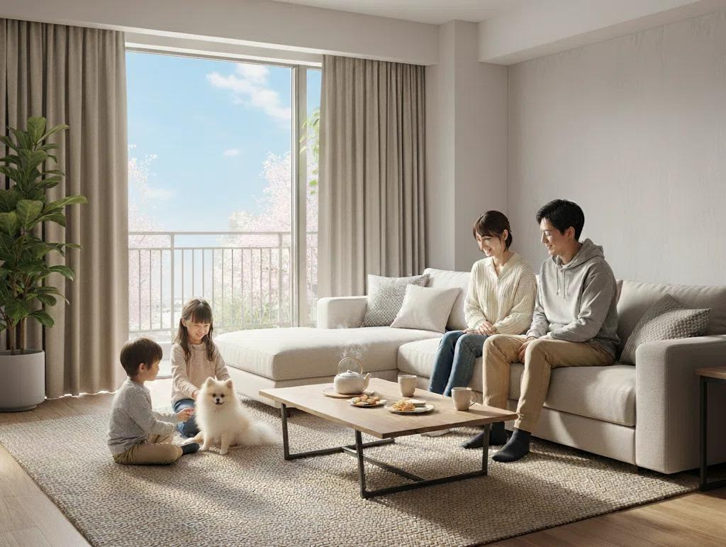【西宮市高木西町｜プラネスーペリア西宮仁川｜40代｜愛犬との暮らしを大切にした住まいが、次の愛犬家ご家族へ引き継がれた売却事例｜XU様】の画像