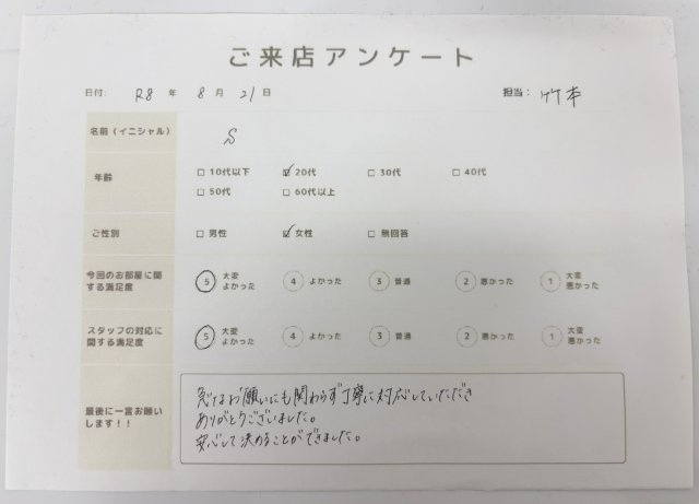 Sの画像