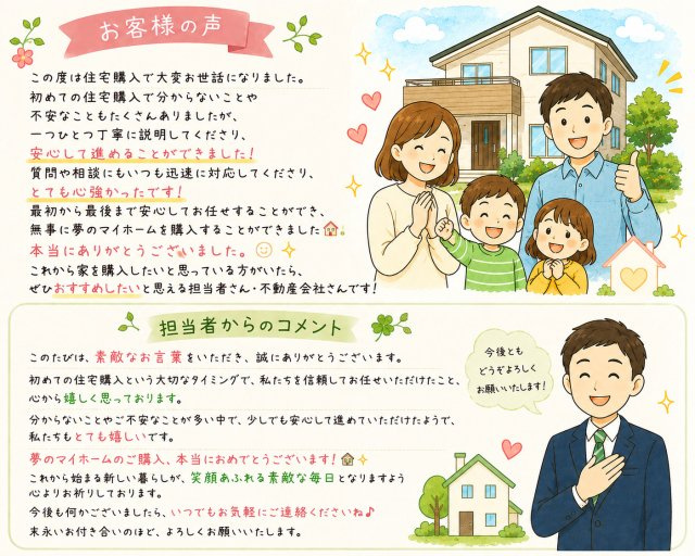 野田市 新築戸建てをご購入いただいたI様の画像
