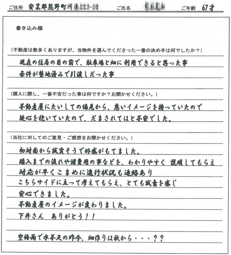 隅元 満秀様(仮名) 【購入】の画像