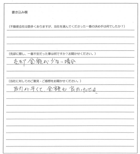 勝守 頼三様(仮名)【売却】の画像
