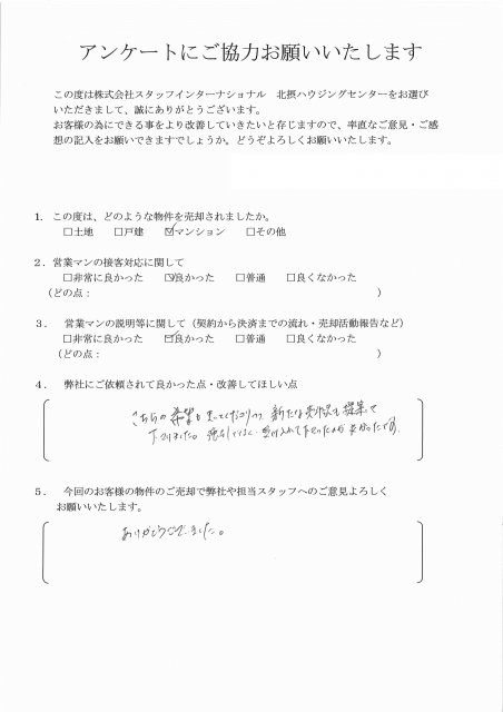 N様 マンション売却の画像
