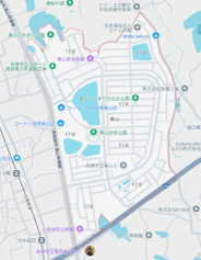 大阪府貝塚市東山近辺の画像