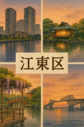 東京都江東区近辺の画像