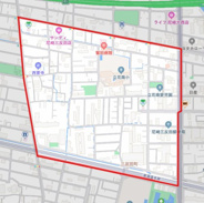 兵庫県尼崎市三反田町近辺の画像