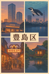 東京都豊島区近辺の画像