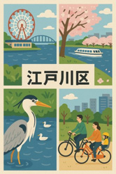 東京都江戸川区近辺の画像