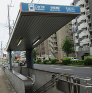 妙音通近辺の画像