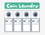 coin laundry Flora