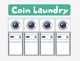 coin laundry Floraの画像
