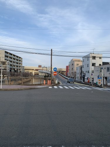 首都高速花之木インター出口