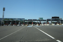 小田原厚木道路 厚木西IC 下り 入口