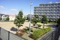 千里園ポンプ場敷地内広場