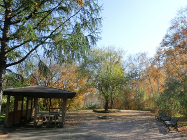 園内には途中で疲れたら休むことができる休憩所があります!! 富丘西公園 の画像3