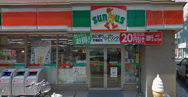サンクス 雪谷大塚店